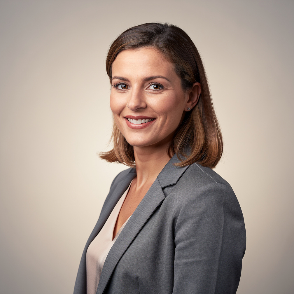 Portrait of a European woman pedagogical coordinator